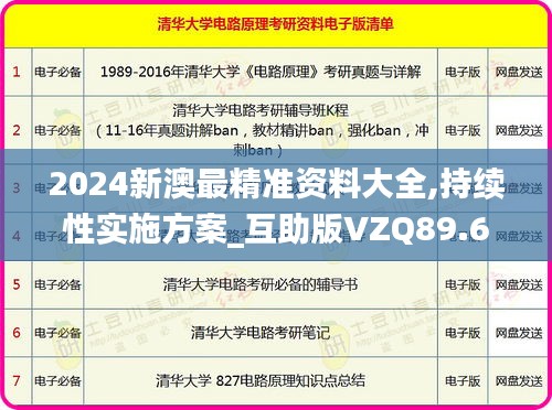 2024新澳最精准资料大全,持续性实施方案_互助版VZQ89.659