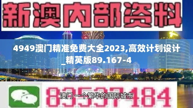 4949澳门精准免费大全2023,高效计划设计_精英版89.167-4