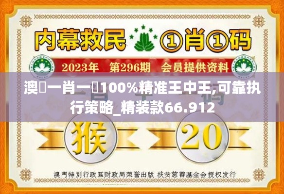 澳門一肖一碼100%精准王中王,可靠执行策略_精装款66.912