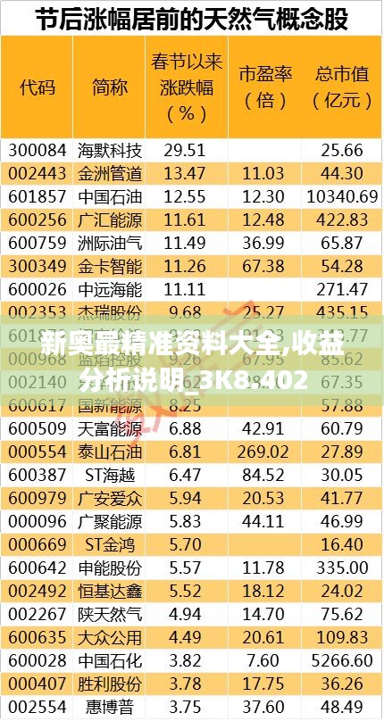 新奥最精准资料大全,收益分析说明_3K8.402