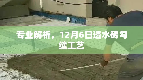 专业解析，透水砖勾缝工艺详解（12月6日）