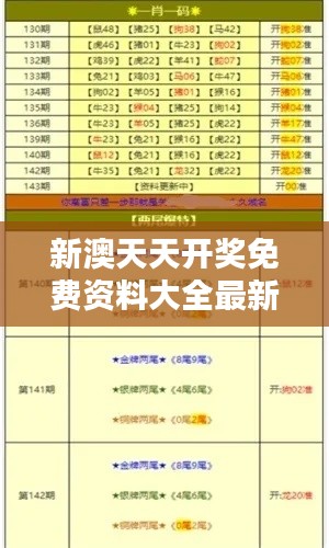 新澳天天开奖免费资料大全最新348期：细致研究，寻找开奖的秘密