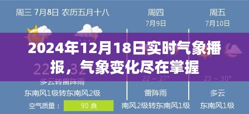 实时气象播报，掌握气象变化，预知未来天气