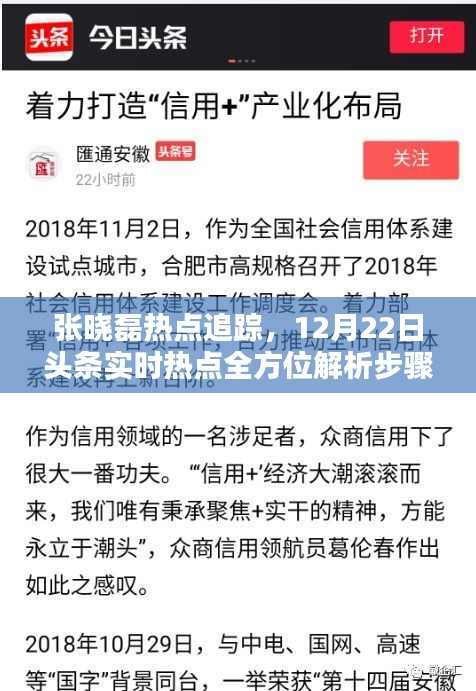 张晓磊全方位解析热点追踪，最新头条实时热点步骤指南（12月22日）