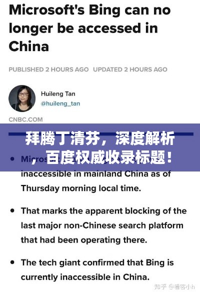 拜腾丁清芬，深度解析，百度权威收录标题！