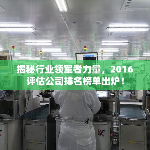 揭秘行业领军者力量，2016评估公司排名榜单出炉！