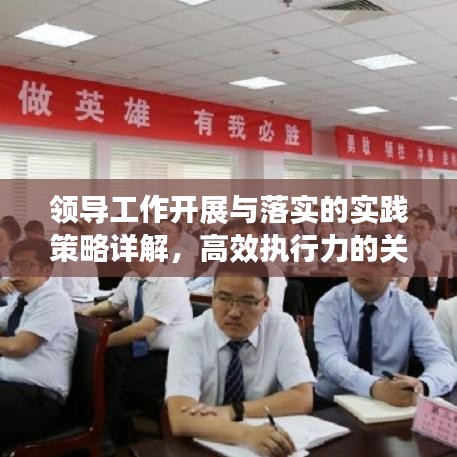 领导工作开展与落实的实践策略详解，高效执行力的关键要素与策略之道